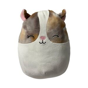 Pax Squishmallow Calico Guinea Pig Brown White Pet Animal Plush
